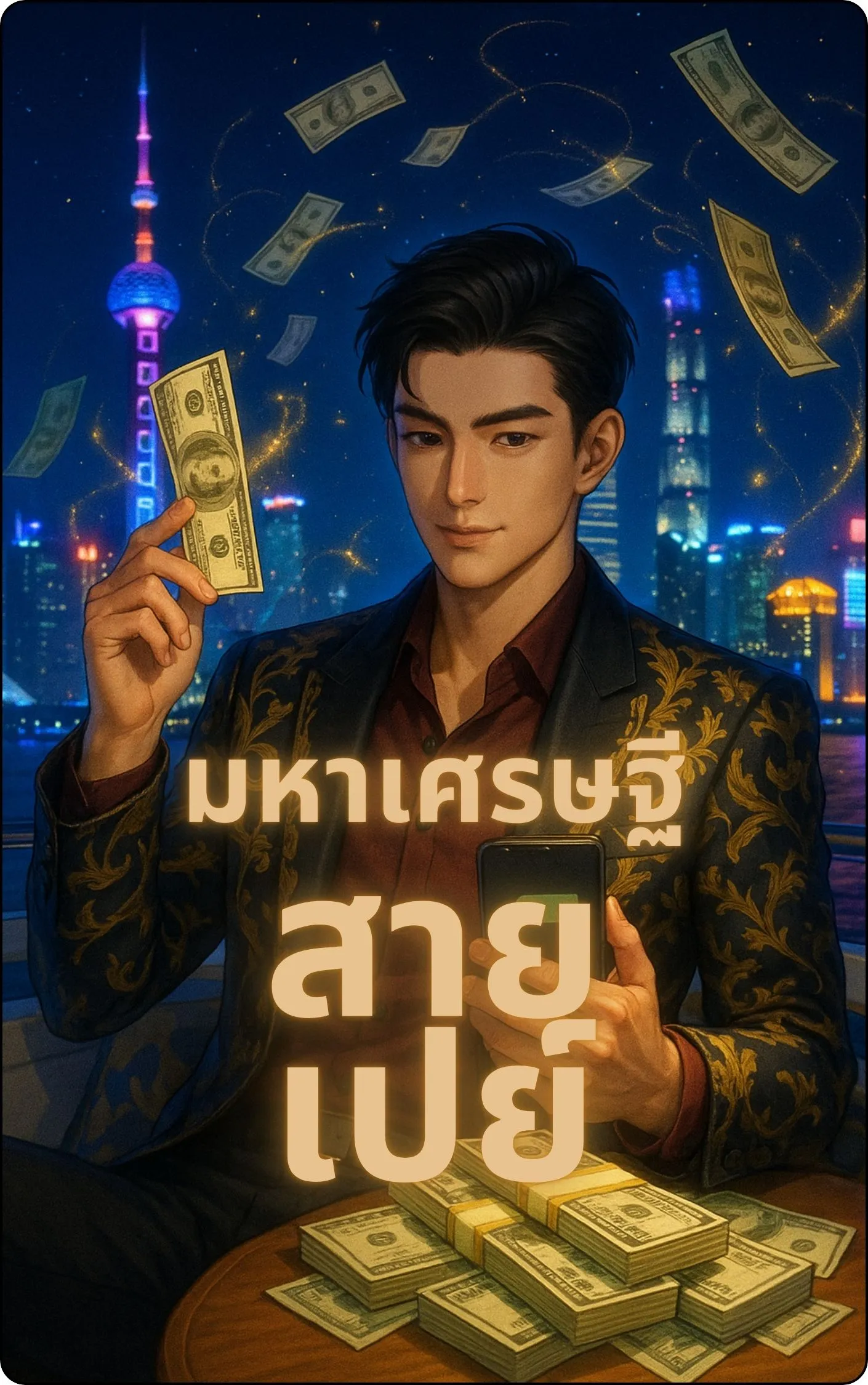 ปก มหาเศรษฐีสายเปย์: อิสรภาพทางการเงินเริ่มต้นจากการโพสต์สตอรี่ลงวีแชท