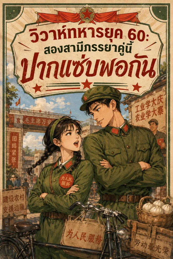 ปก (จบแล้ว) วิวาห์ทหารยุค 60: สองสามีภรรยาคู่นี้ปากแซ่บพอกัน!