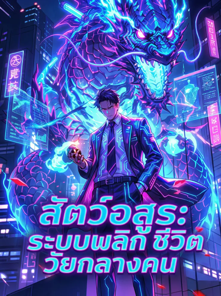 ปก สัตว์อสูร: ระบบพลิกชีวิตวัยกลางคน (ที่ดันมาโผล่ตอนสอบเข้าพอดี!)