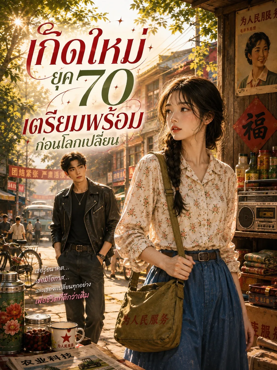 ปก เกิดใหม่ยุค 70 เตรียมพร้อมก่อนโลกเปลี่ยน