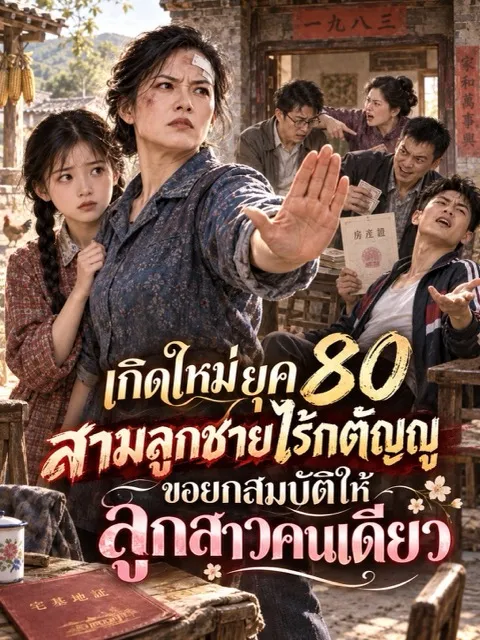 ปก (จบแล้ว) เกิดใหม่ยุค 80 สามลูกชายไร้กตัญญู ขอยกสมบัติให้ลูกสาวคนเดียว!