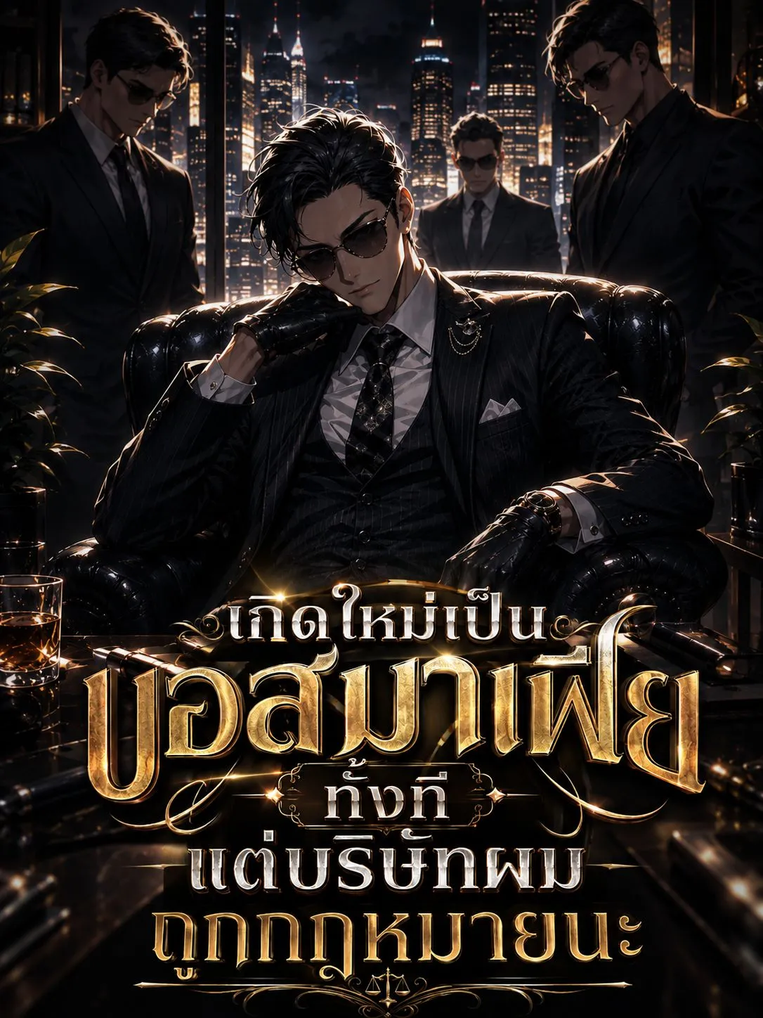 ปก เกิดใหม่เป็นบอสมาเฟียทั้งที แต่บริษัทผมถูกกฎหมายนะ