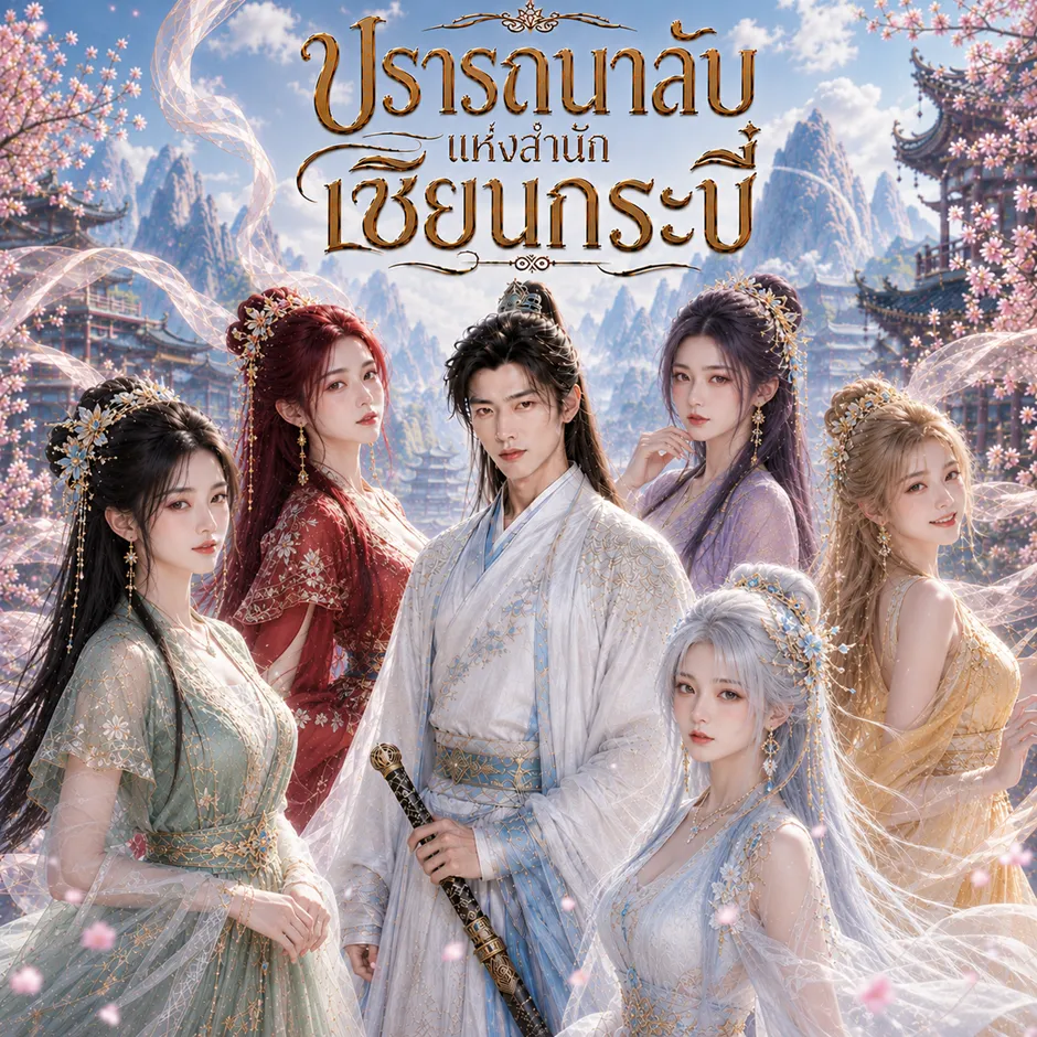 ปก ปรารถนาลับแห่งสํานักเซียนกระบี่