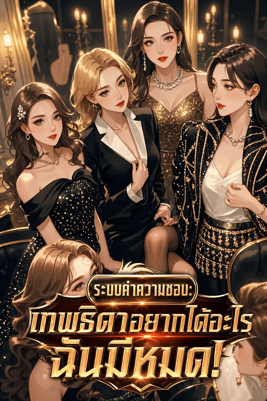 ปก ระบบค่าความชอบ: เทพธิดาอยากได้อะไร ฉันมีหมด!