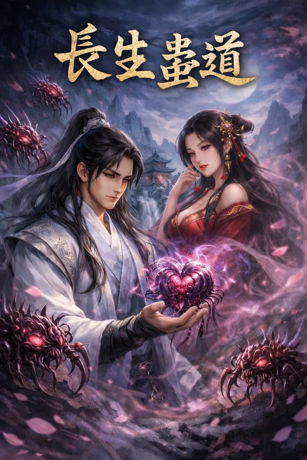 ปก เส้นทางกู่อมตะ ปฐมบทกู่เสน่หาครองภพ(นิยายแปล)