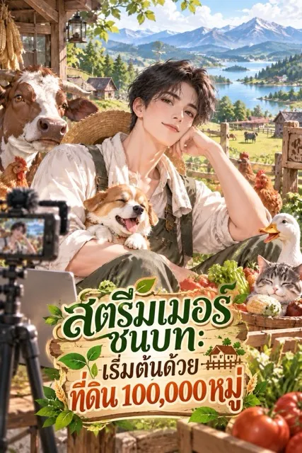 ปก สตรีมเมอร์ชนบท: เริ่มต้นด้วยที่ดิน 100,000 หมู่