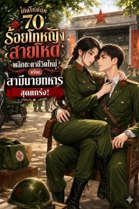 ปก เกิดใหม่ยุค 70: ร้อยโทหญิงสายโหด พลิกชะตาชีวิต พร้อมสามีนายทหารสุดแกร่งคลั่งรัก! ⭐