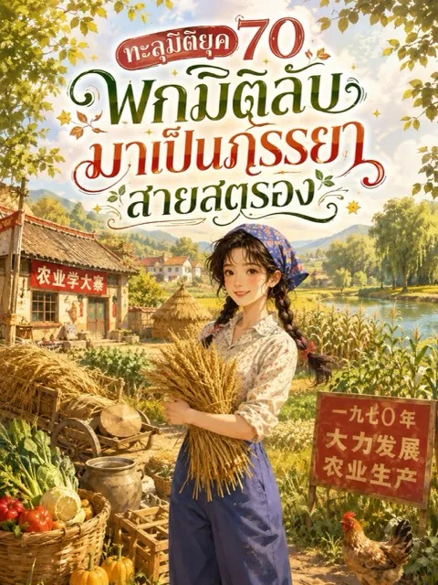 ปก (จบแล้ว) ทะลุมิติยุค 70 พกมิติลับมาเป็นภรรยาสายสตรอง