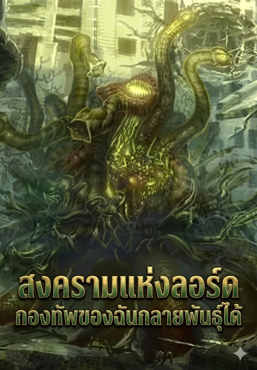 ปก สงครามแห่งลอร์ด กองทัพของฉันกลายพันธุ์ได้