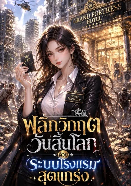 ปก (จบแล้ว) พลิกวิกฤตวันสิ้นโลกด้วยระบบโรงแรมสุดแกร่ง