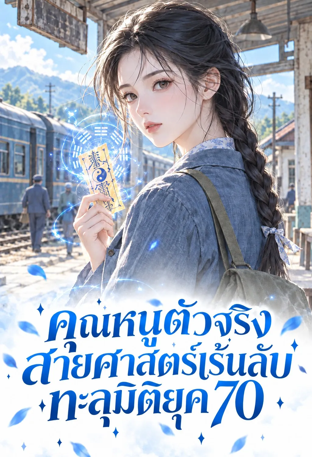ปก คุณหนูตัวจริงสายศาสตร์เร้นลับทะลุมิติยุค 70