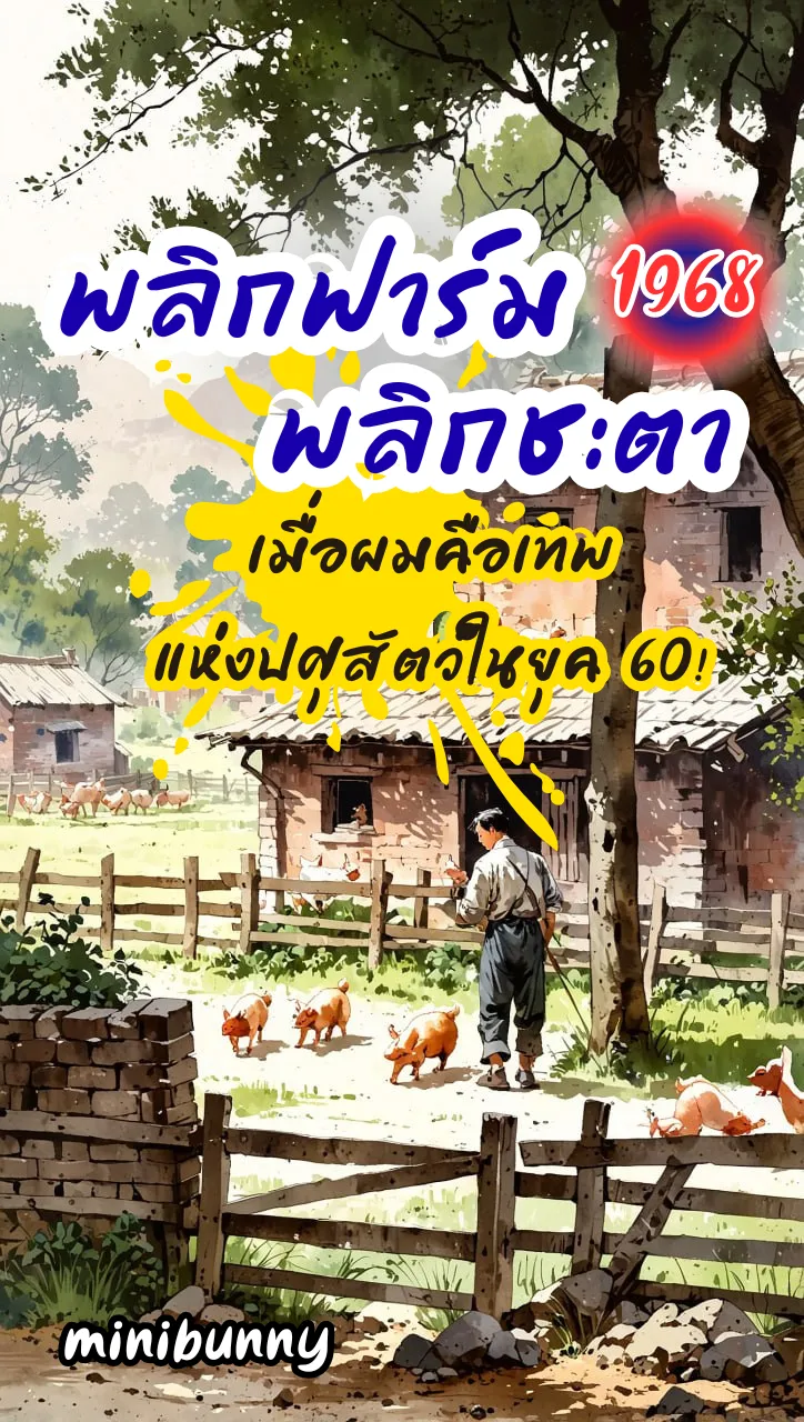 ปก พลิกฟาร์มพลิกชะตา: เมื่อผมคือเทพแห่งปศุสัตว์ในยุค 60!