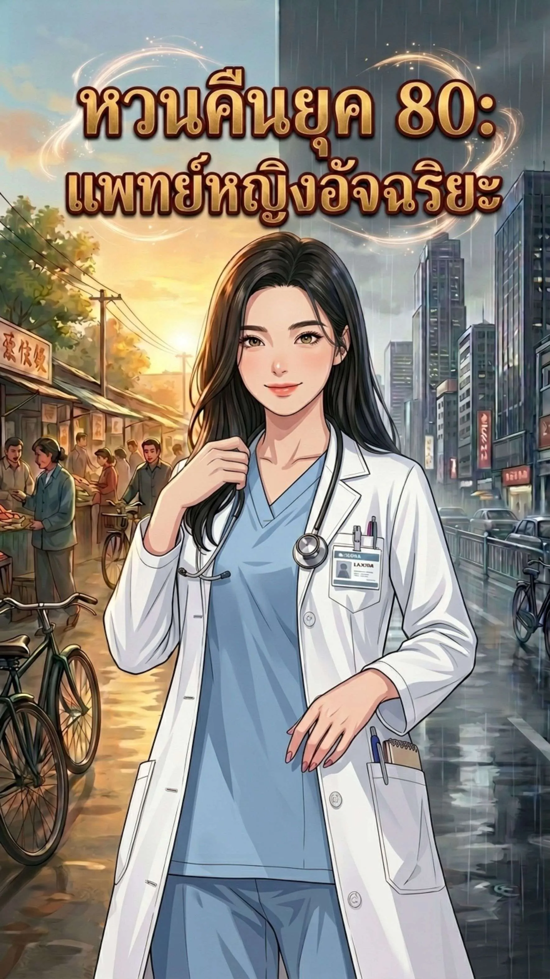 ปก หวนคืนยุค 80 แพทย์หญิงอัจฉริยะ