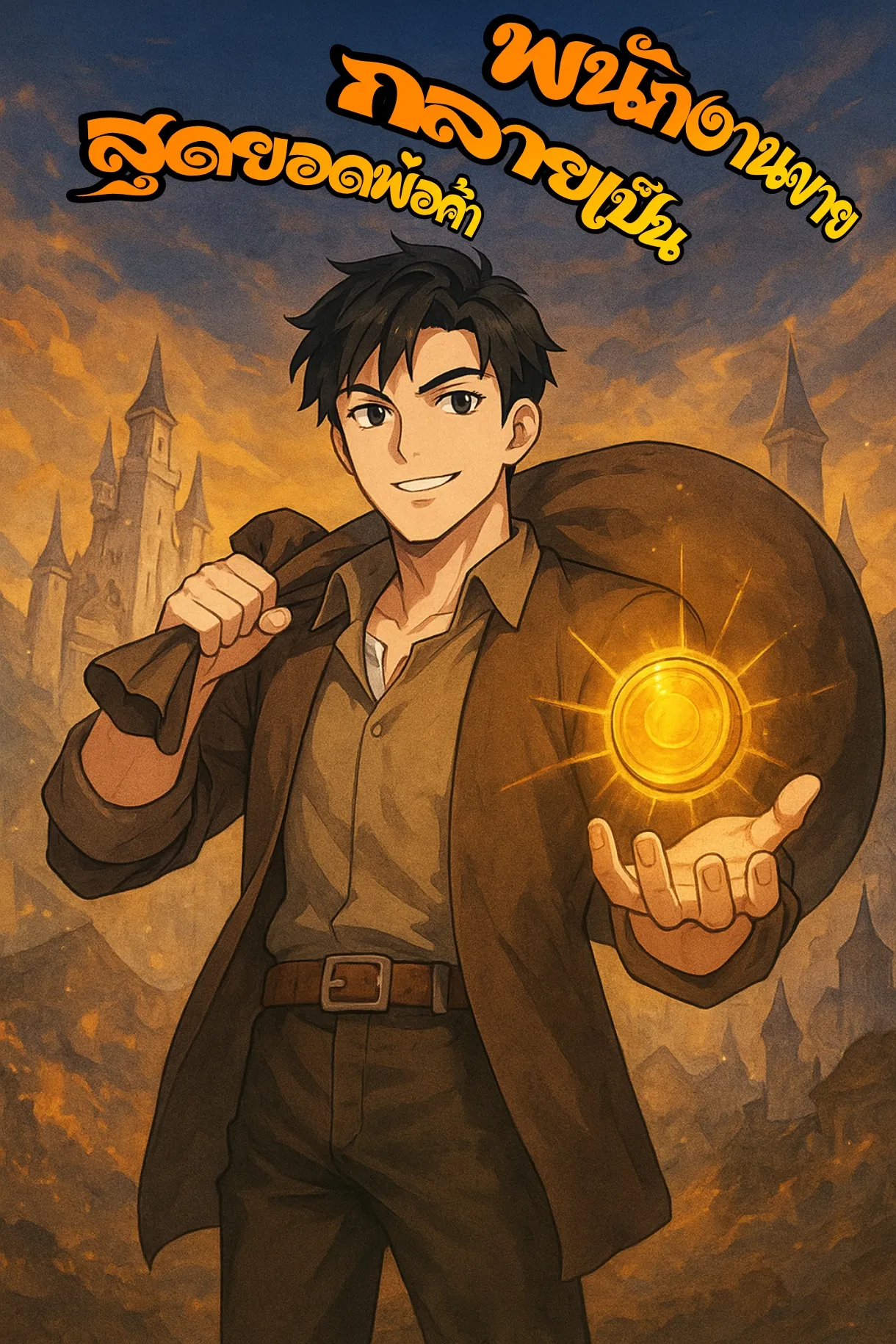 ปก พนักงานขายทะลุมิติมาเป็นสุดยอดพ่อค้า