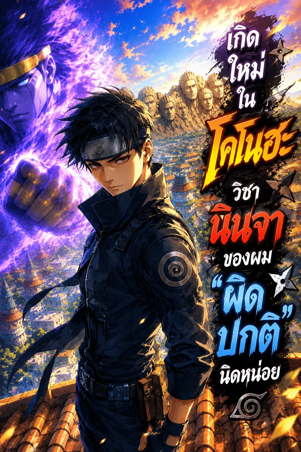 ปก เกิดใหม่ในโคโนฮะ วิชานินจาของผม 'ผิดปกติ' นิดหน่อย