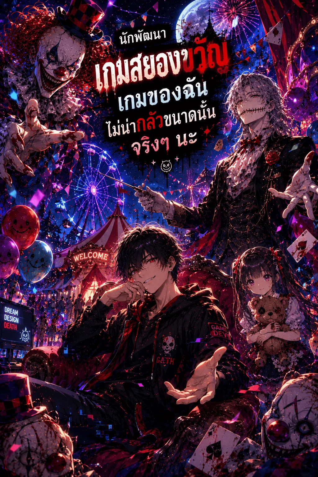 ปก นักพัฒนาเกมสยองขวัญ เกมของฉันไม่น่ากลัวขนาดนั้นจริงๆ นะ