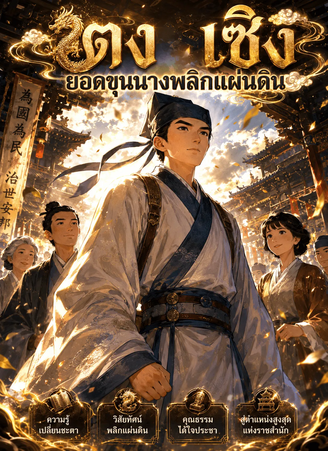 ปก ตงเซิง ยอดขุนนางพลิกแผ่นดิน