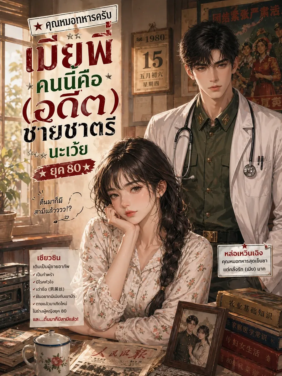 ปก คุณหมอทหารครับ เมียพี่คนนี้คือ (อดีต) ชายชาตรีนะเว้ย ยุค 80