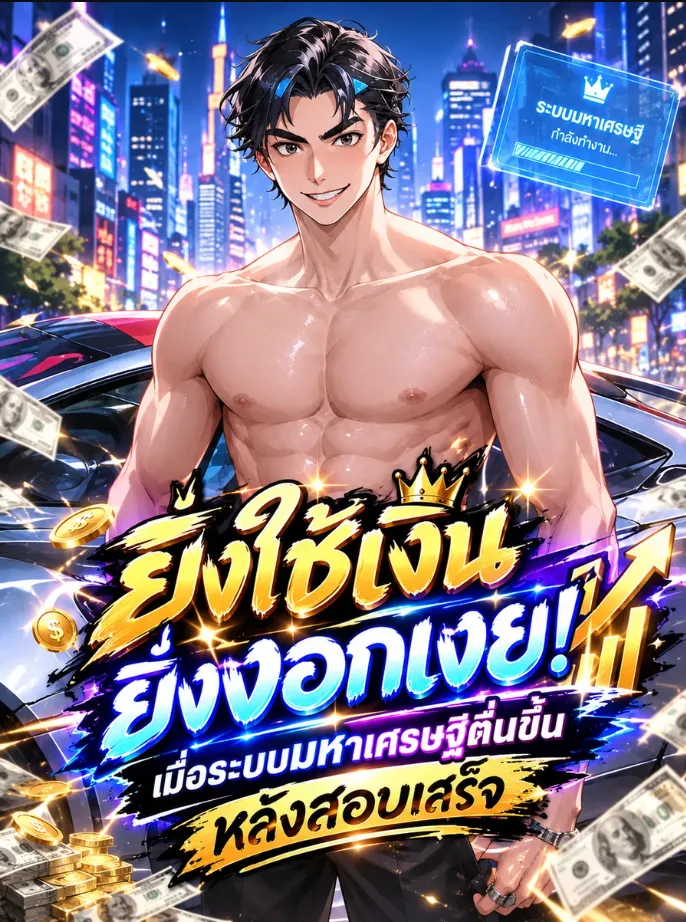 ปก (จบแล้ว) ยิ่งใช้เงินยิ่งงอกเงย! เมื่อระบบมหาเศรษฐีตื่นขึ้นหลังสอบเสร็จ