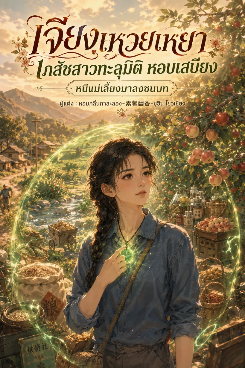 ปก เจียงเหวยเหยา เภสัชสาวทะลุมิติหอบเสบียง หนีแม่เลี้ยงมาลงชนบท