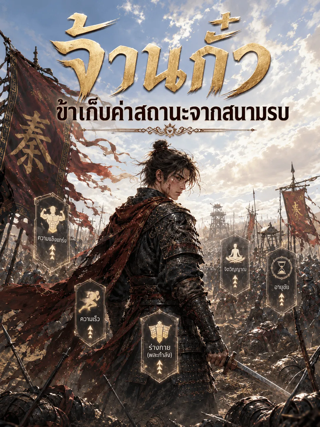 ปก จ้านกั๋ว ข้าเก็บค่าสถานะจากสนามรบ