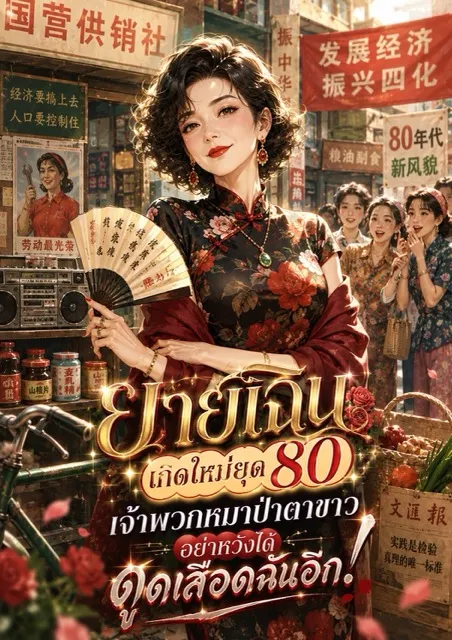ปก (จบแล้ว) ยายเฉินเกิดใหม่ยุค 80 เจ้าพวกหมาป่าตาขาวอย่าหวังได้ดูดเลือดฉันอีก!