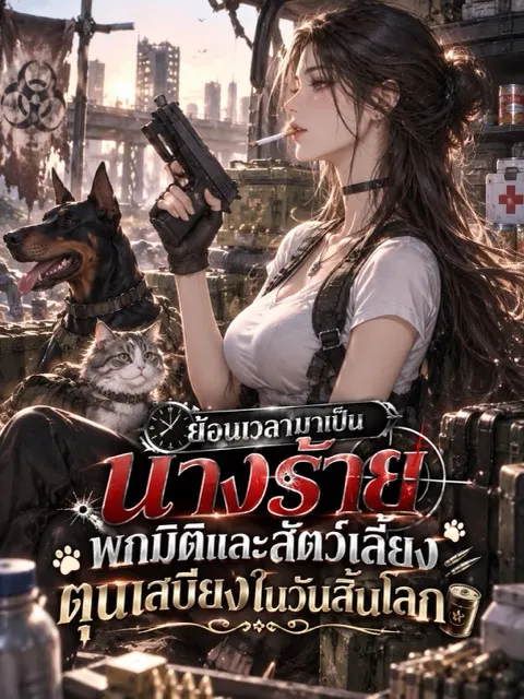 ปก (จบแล้ว) ย้อนเวลามาเป็นนางร้าย พกมิติและสัตว์เลี้ยงตุนเสบียงในวันสิ้นโลก