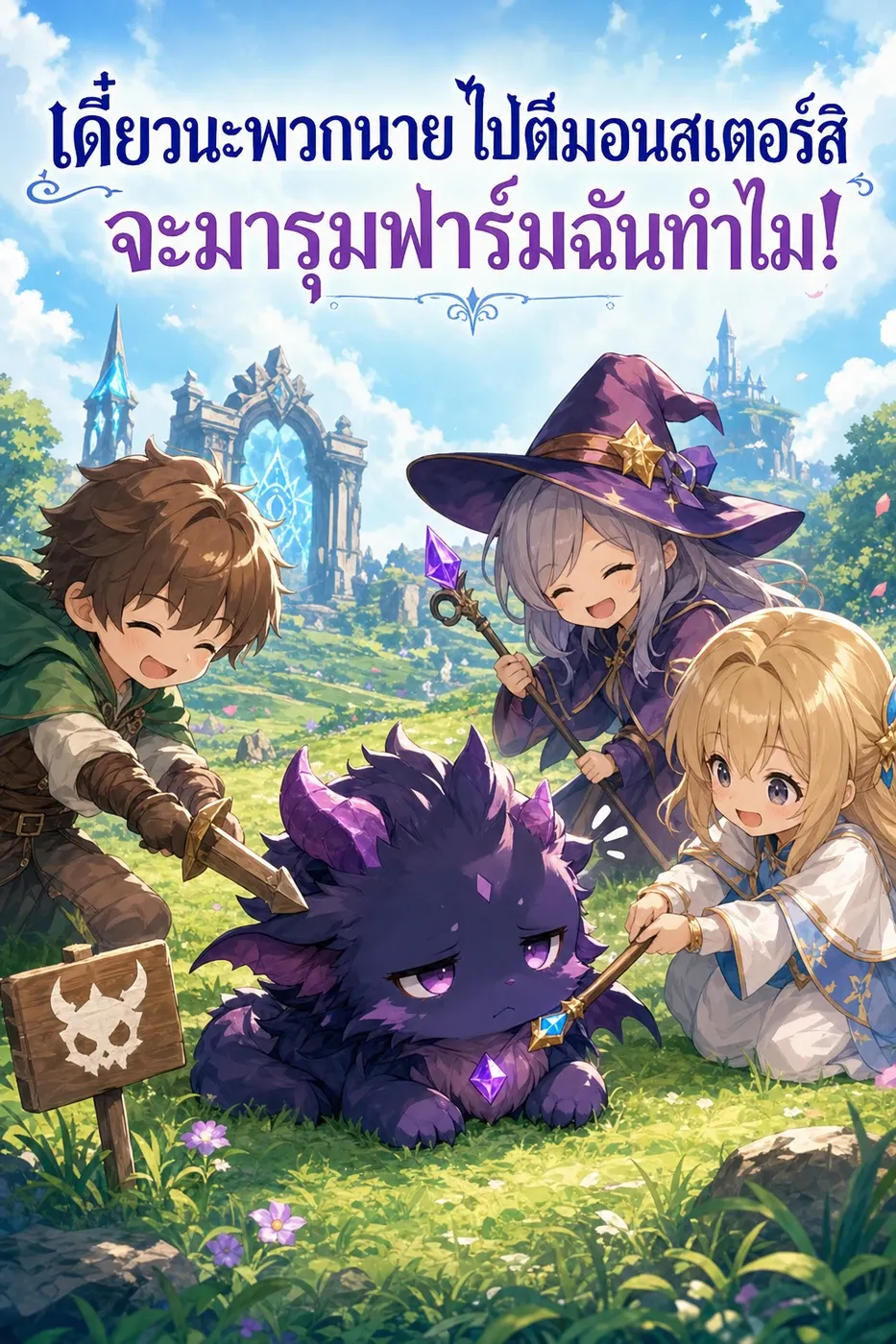 ปก เดี๋ยวนะพวกนาย ไปตีมอนสเตอร์สิ จะมารุมฟาร์มฉันทําไม!