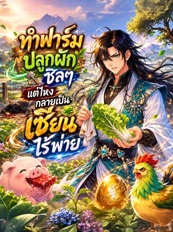 ปก [ชนจีน]ทําฟาร์มปลูกผักชิลๆ แต่ไหงกลายเป็นเซียนไร้พ่าย